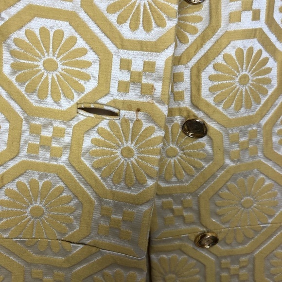 Vintage Rothmoor Coat Gold Full Length Button Down Fully Lined Winter Overcoat - Picture 17 of 17